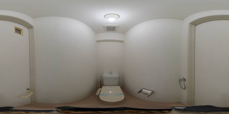 パノラマ画像トイレ