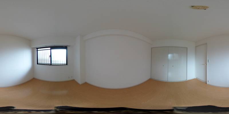 パノラマ画像洋室