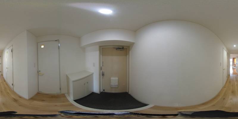 パノラマ画像玄関