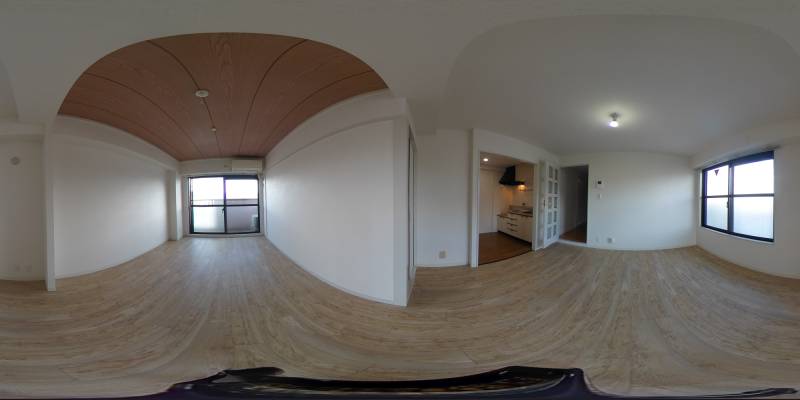 パノラマ画像洋室