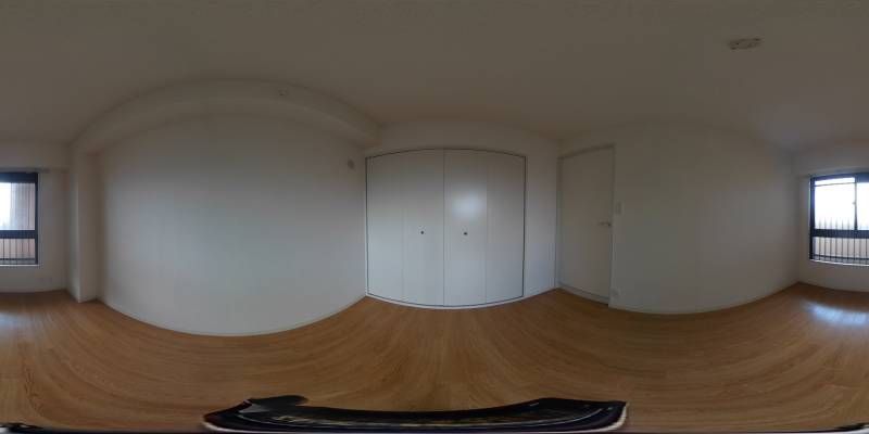 パノラマ画像洋室