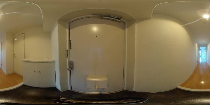 パノラマ画像玄関