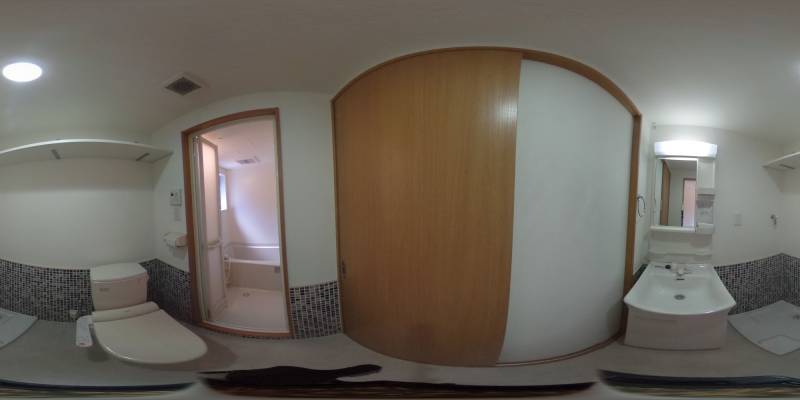 パノラマ画像トイレ