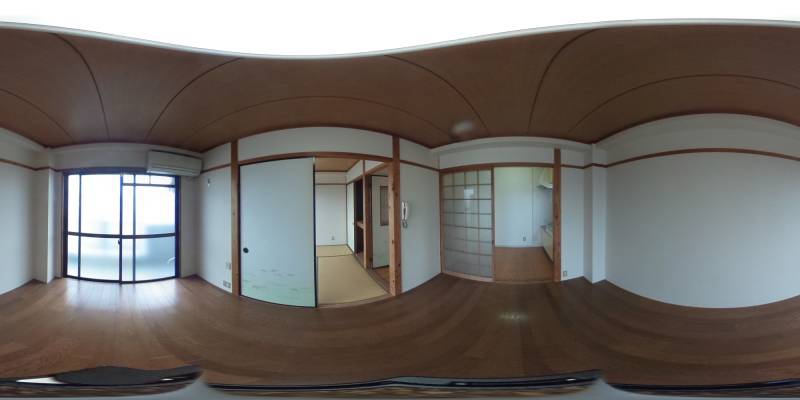 パノラマ画像洋室