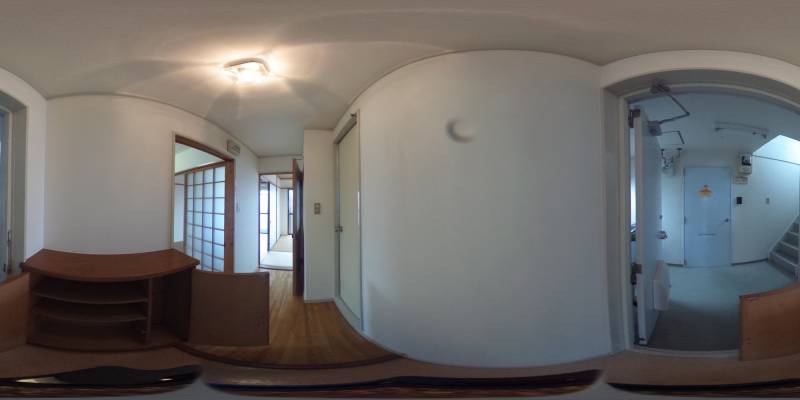 パノラマ画像玄関