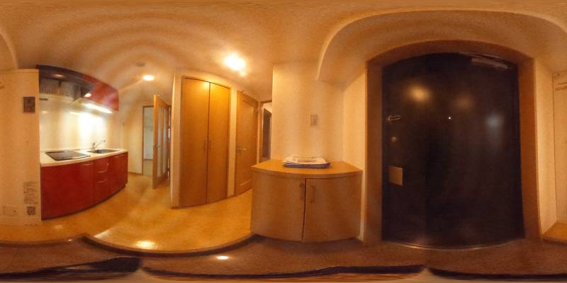 パノラマ画像玄関