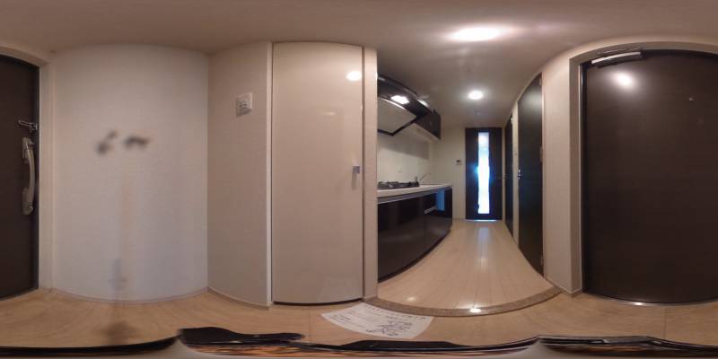 パノラマ画像玄関