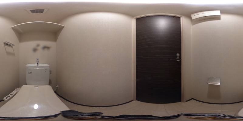 パノラマ画像トイレ