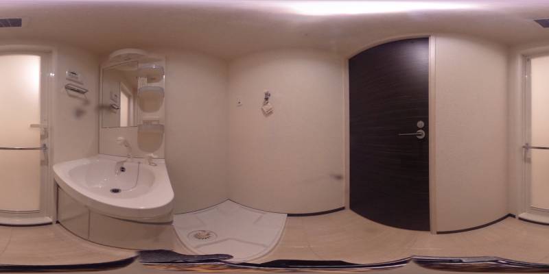 パノラマ画像洗面所