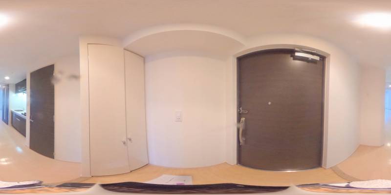 パノラマ画像玄関