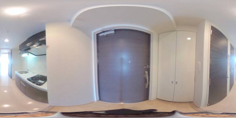 パノラマ画像玄関