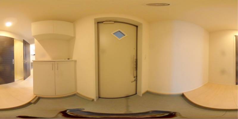 パノラマ画像玄関