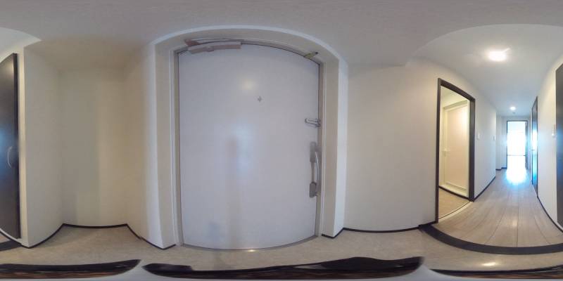 パノラマ画像玄関