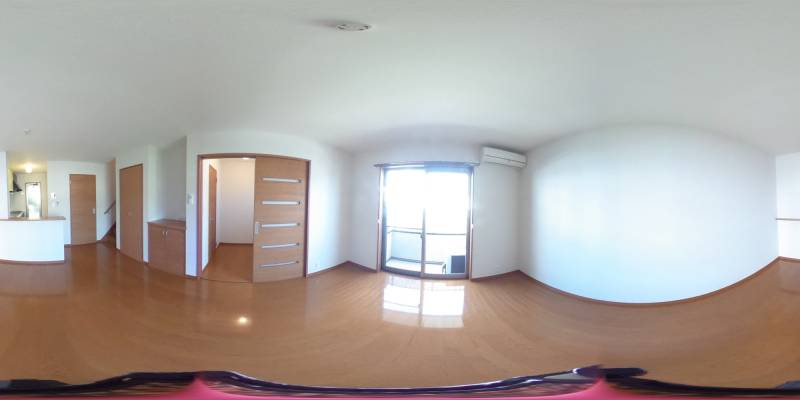 パノラマ画像リビング