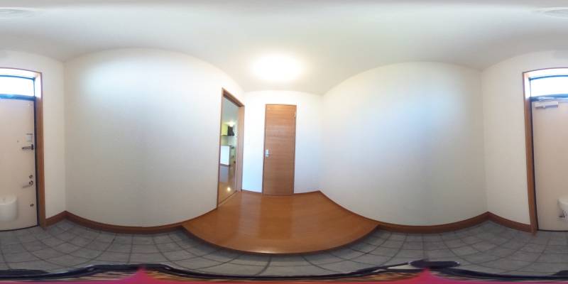 パノラマ画像玄関