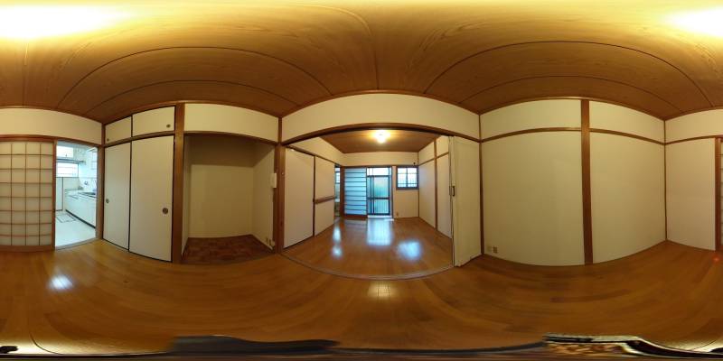 パノラマ画像洋室