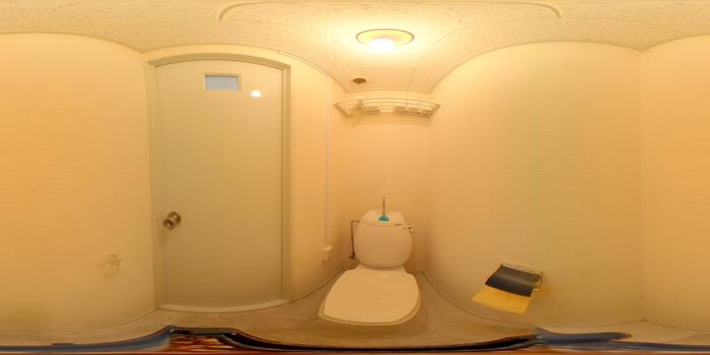 パノラマ画像トイレ