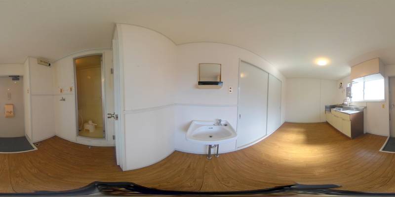 パノラマ画像洗面所