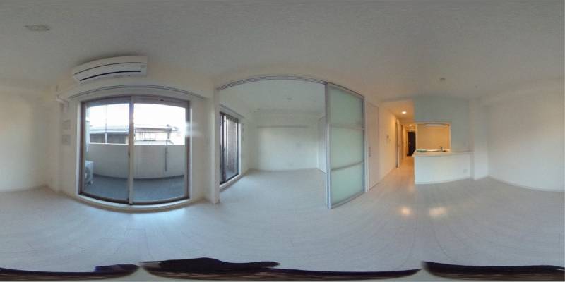 パノラマ画像洋室