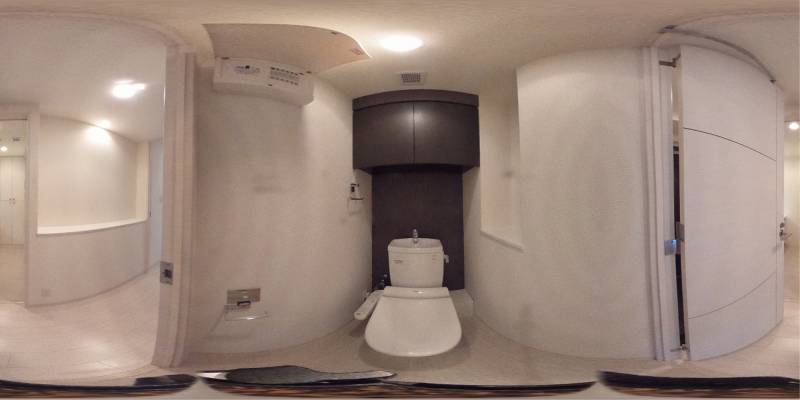 パノラマ画像トイレ