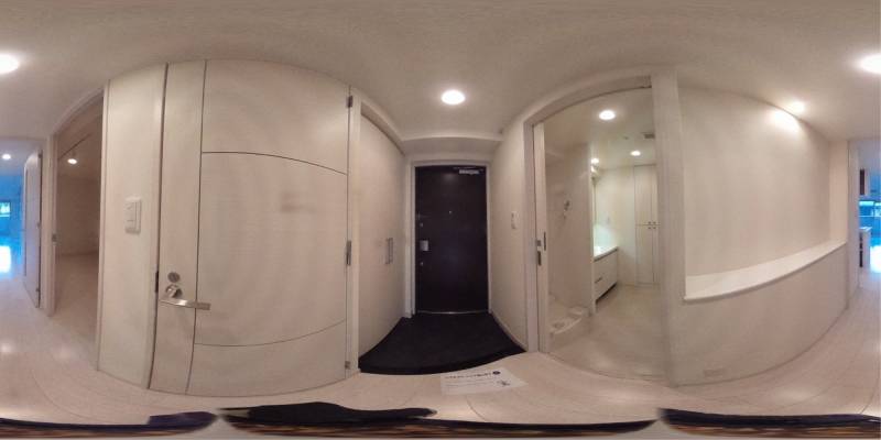 パノラマ画像玄関