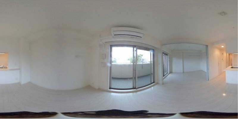 パノラマ画像リビング