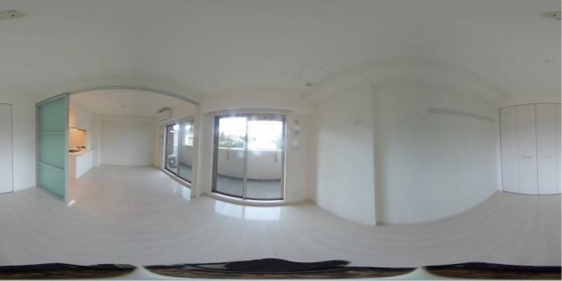 パノラマ画像洋室