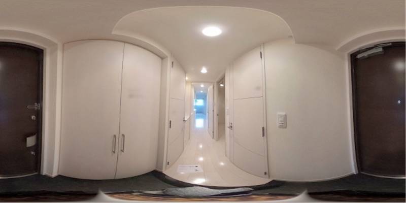 パノラマ画像玄関