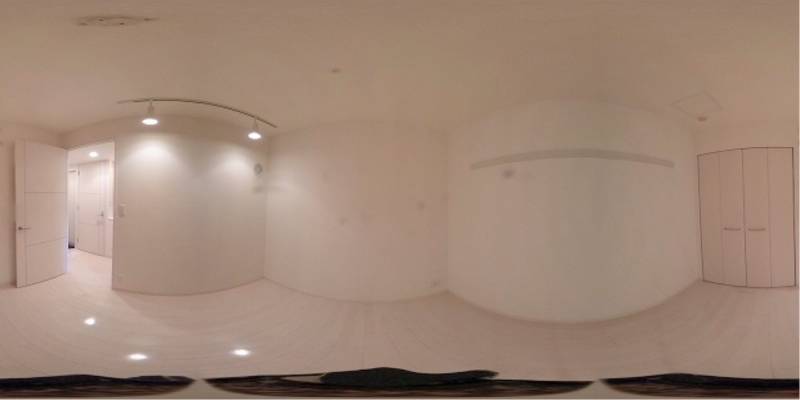 パノラマ画像洋室