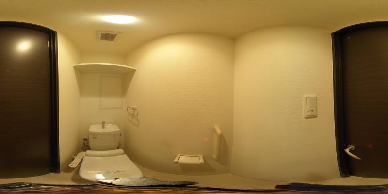 パノラマ画像トイレ