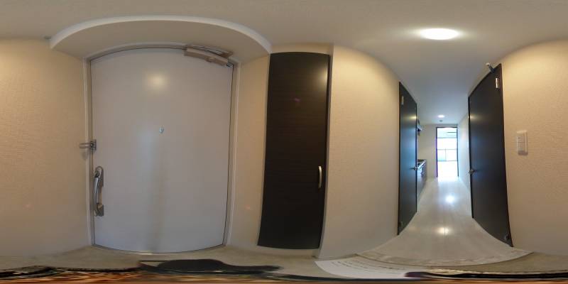 パノラマ画像玄関