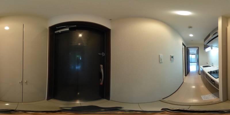 パノラマ画像玄関