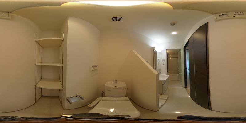 パノラマ画像トイレ