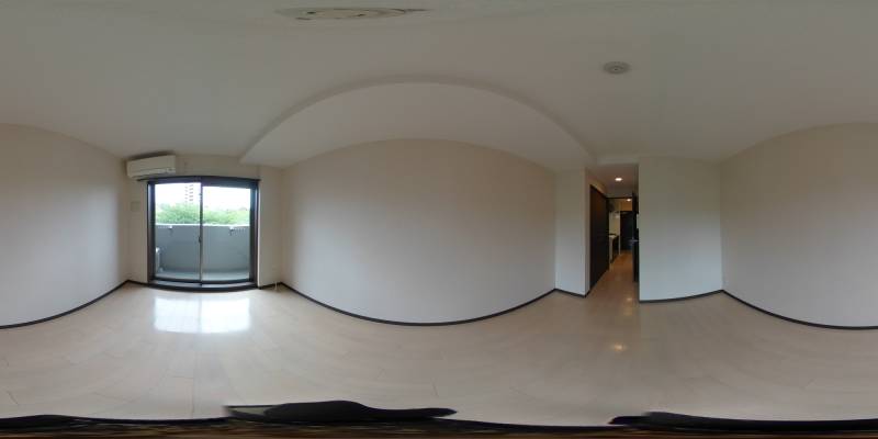 パノラマ画像洋室