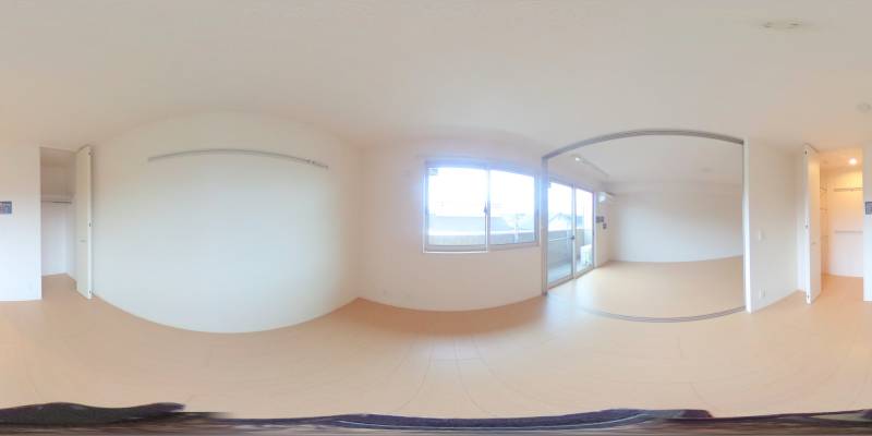 パノラマ画像洋室