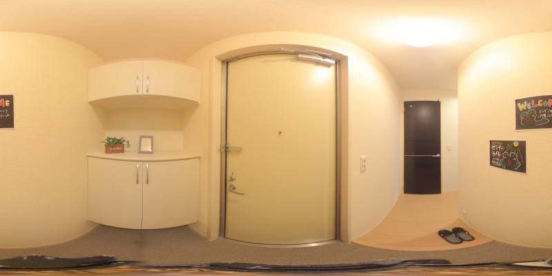 パノラマ画像玄関