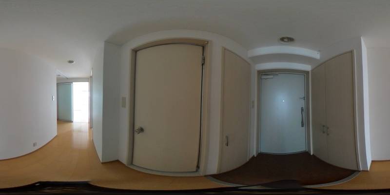 パノラマ画像玄関