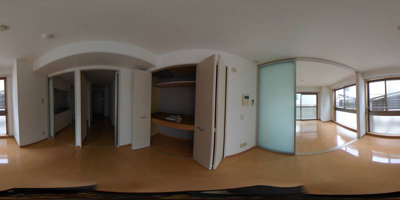 パノラマ画像洋室