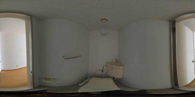 パノラマ画像トイレ