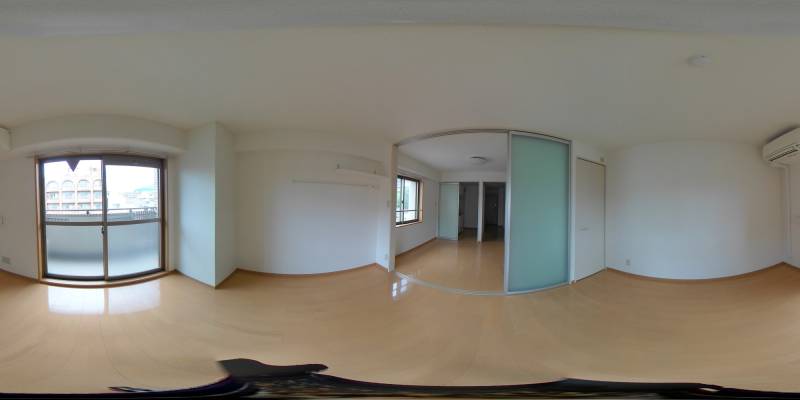 パノラマ画像洋室