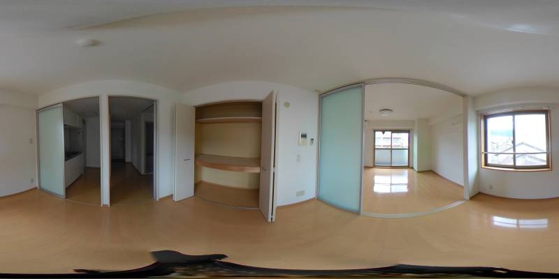 パノラマ画像洋室