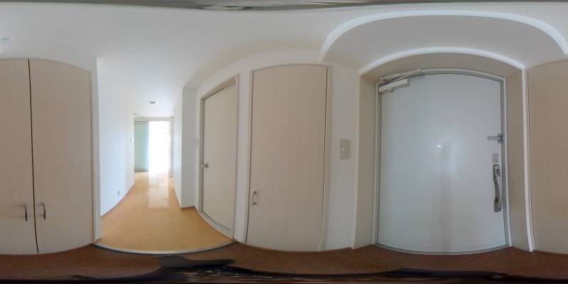 パノラマ画像玄関