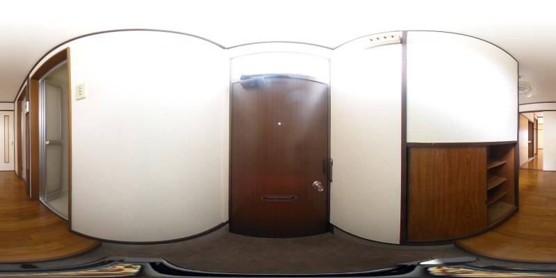 パノラマ画像玄関