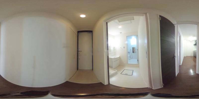 パノラマ画像玄関