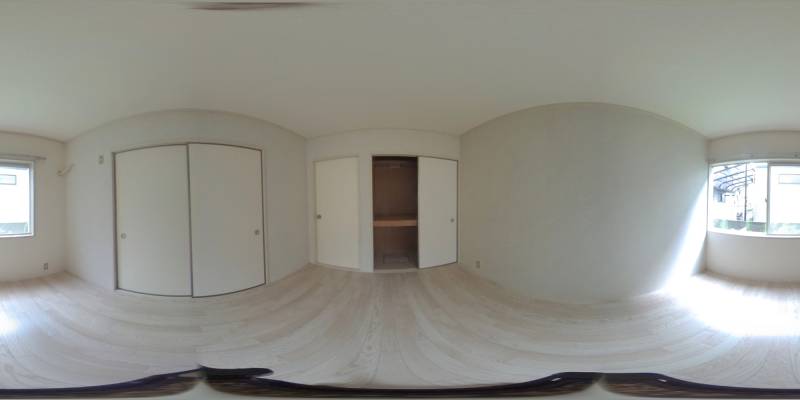 パノラマ画像洋室