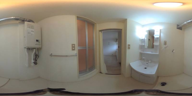 パノラマ画像洗面所