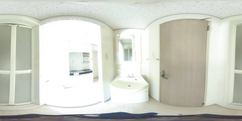 パノラマ画像洗面所