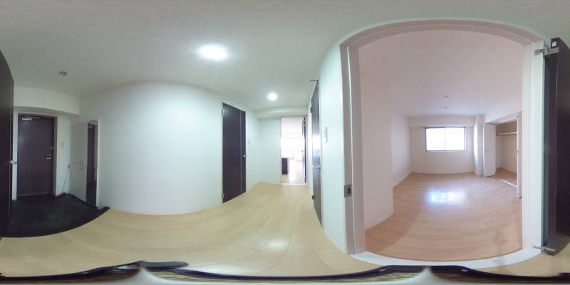 パノラマ画像玄関