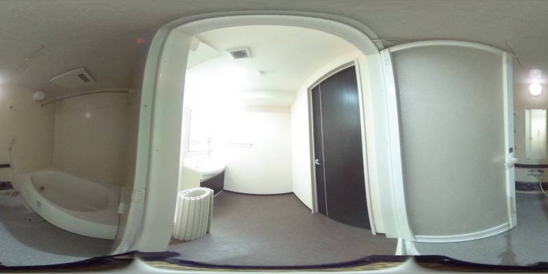 パノラマ画像バスルーム