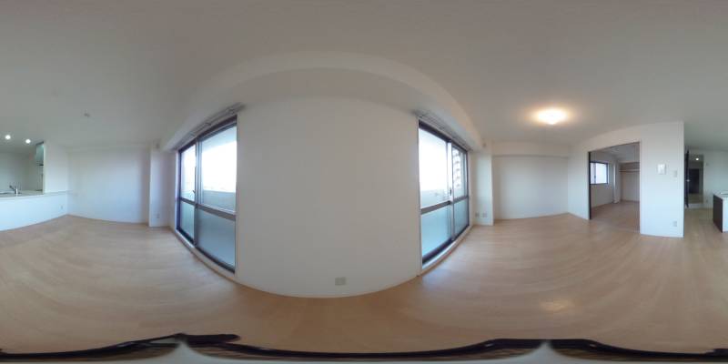 パノラマ画像リビング